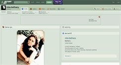 Desktop Screenshot of miss-bethany.deviantart.com