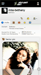 Mobile Screenshot of miss-bethany.deviantart.com