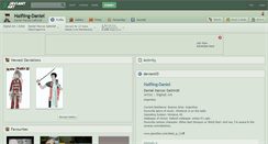 Desktop Screenshot of halfling-daniel.deviantart.com