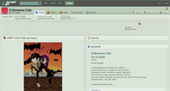 Desktop Screenshot of iz-romance-club.deviantart.com