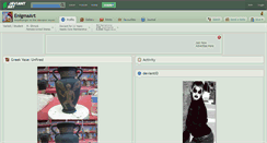 Desktop Screenshot of enigmaart.deviantart.com