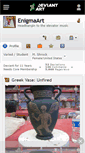 Mobile Screenshot of enigmaart.deviantart.com