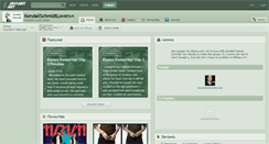 Desktop Screenshot of kendallschmidtlovers.deviantart.com