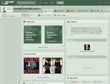 Tablet Screenshot of kendallschmidtlovers.deviantart.com