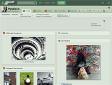 Tablet Screenshot of pigusiowa.deviantart.com