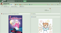 Desktop Screenshot of aokimeiwaru.deviantart.com