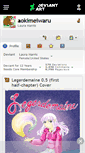 Mobile Screenshot of aokimeiwaru.deviantart.com
