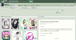 Desktop Screenshot of fabymm.deviantart.com