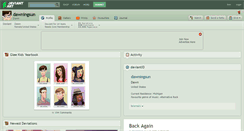 Desktop Screenshot of dawningsun.deviantart.com
