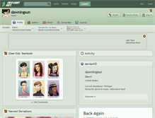 Tablet Screenshot of dawningsun.deviantart.com