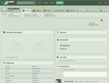 Tablet Screenshot of circuslove.deviantart.com