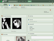 Tablet Screenshot of j3nks.deviantart.com