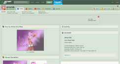 Desktop Screenshot of amyclub.deviantart.com