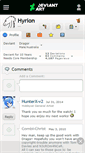 Mobile Screenshot of hyrion.deviantart.com