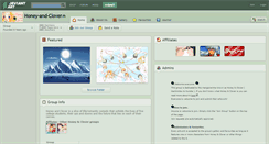 Desktop Screenshot of honey-and-clover.deviantart.com