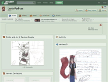 Tablet Screenshot of layla-pedrosa.deviantart.com
