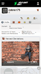 Mobile Screenshot of cobra175.deviantart.com