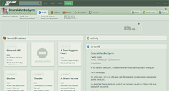 Desktop Screenshot of emeraldamberlynn.deviantart.com