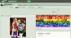 Desktop Screenshot of mazzthegreat.deviantart.com