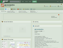 Tablet Screenshot of gia-konstantino.deviantart.com