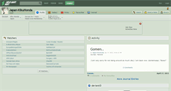 Desktop Screenshot of japan-kikuhonda.deviantart.com