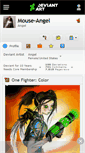 Mobile Screenshot of mouse-angel.deviantart.com
