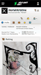 Mobile Screenshot of moriahkristine.deviantart.com