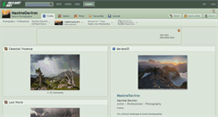 Desktop Screenshot of maximedaviron.deviantart.com
