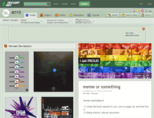 Tablet Screenshot of jz113.deviantart.com
