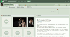 Desktop Screenshot of amateurartphoto.deviantart.com