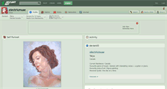Desktop Screenshot of electricmuse.deviantart.com
