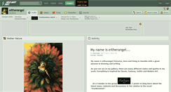 Desktop Screenshot of eitherangel.deviantart.com