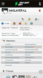 Mobile Screenshot of inkslayer-ll.deviantart.com