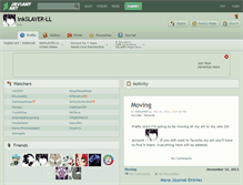 Tablet Screenshot of inkslayer-ll.deviantart.com