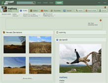 Tablet Screenshot of matiseq.deviantart.com