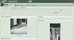 Desktop Screenshot of bukeye.deviantart.com
