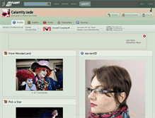 Tablet Screenshot of calamityjade.deviantart.com