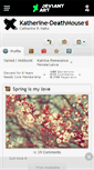 Mobile Screenshot of katherine-deathmouse.deviantart.com