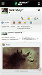 Mobile Screenshot of dark-sheyn.deviantart.com