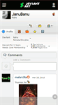 Mobile Screenshot of janubanu.deviantart.com