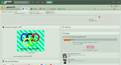 Desktop Screenshot of jenna101.deviantart.com