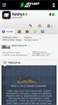 Mobile Screenshot of keshyx.deviantart.com