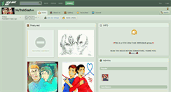 Desktop Screenshot of nutrekslash.deviantart.com