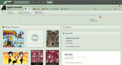 Desktop Screenshot of captain-emerald.deviantart.com
