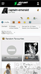Mobile Screenshot of captain-emerald.deviantart.com