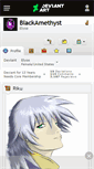 Mobile Screenshot of blackamethyst.deviantart.com