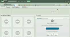 Desktop Screenshot of bellylovingirl.deviantart.com
