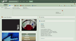 Desktop Screenshot of mica1.deviantart.com