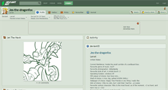 Desktop Screenshot of jes-the-dragonfox.deviantart.com