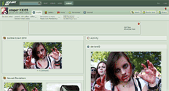 Desktop Screenshot of cooper113355.deviantart.com